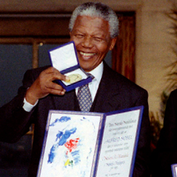 Nobelprijs voor de Vrede – 25 jaar geleden voor Nelson Mandela