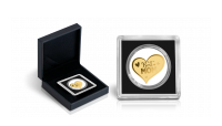 Een puur gouden hartvormig geschenk voor Moederdag!