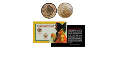De Indian Head Pennies set 19e en 20e eeuw