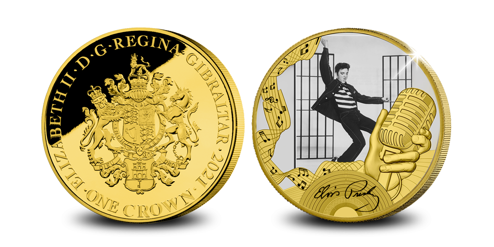 Uw officiële Graceland Elvis Presley Jailhouse Rock 1 Crown 2021 Uw officiële Graceland Elvis Presley Jailhouse Rock 1 Crown 2021