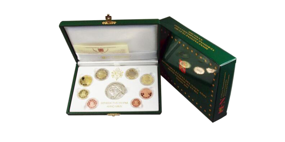 Vaticaanstad 2010 denominatieset in Proof kwaliteit 