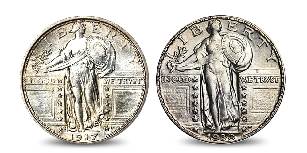 halfrond auditorium van nu af aan Koop munten online - Zilveren Dollars - Standing liberty set - Zilver .900  - Zilver – Het Nederlandsche Muntenhuis