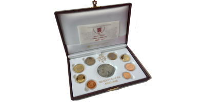 Vaticaanstad 2011 denominatieset in Proof kwaliteit 