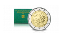 Zeer gewilde € 2 Herdenkingsmunt uit Vaticaanstad - Year of the Priest