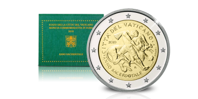 Uw exclusieve €2 Vaticaanstad 2010 - Year of the Priest 
